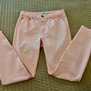 Sz 28 Vineyard Vines Pink High Rise Skinny Jeans